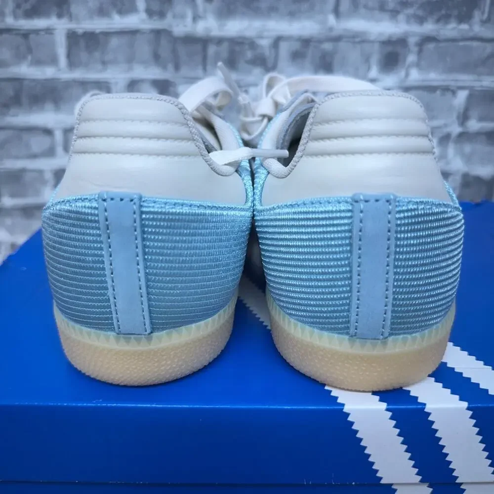 Adidas Samba OG Icey Blue Chalk White Shoes Sneaker IH6819 Mens Size 10.5 New